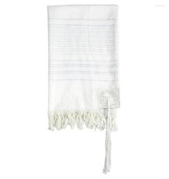Sjaals Judaica Israel Joodse Talit Wit polyester groot formaat Gebed Shawl Tallit1699616