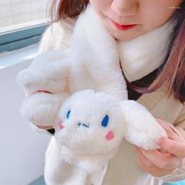 Sjaals Kawaii Japanse KT Anime Serie Pluche Cartoon Sjaal Outdoor Warme Nek Cadeau Meisje Baby Zachte Kinderen