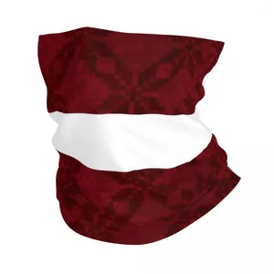 Bufandas Bandera De Letonia Con Patrón Tradicional Bandana Cuello Polaina Máscara Impresa Bufanda Cálida Diadema Deportes Al Aire Libre Para Hombres Mujeres Adultos