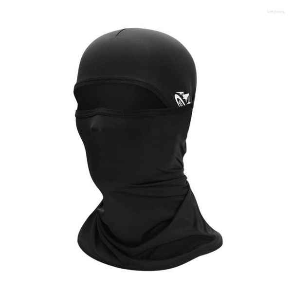 Foulards Hommes Cagoule D'été Respirant Anti-poussière Résistant au Soleil Anti-sueur Moto Bouclier Facial Multifonction Soie Couverture ComplèteÉcharpes FoulardsS