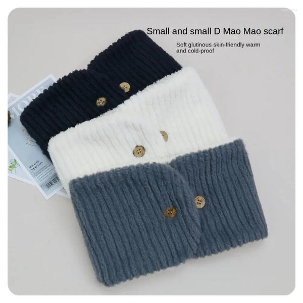 Écharpes Hommes Femmes Hiver Peluche Écharpe Thermique Chauffe-Cou Snood Cowl Tube Polaire Ski Moto Épaississement Coupe-Vent Chaud Cove