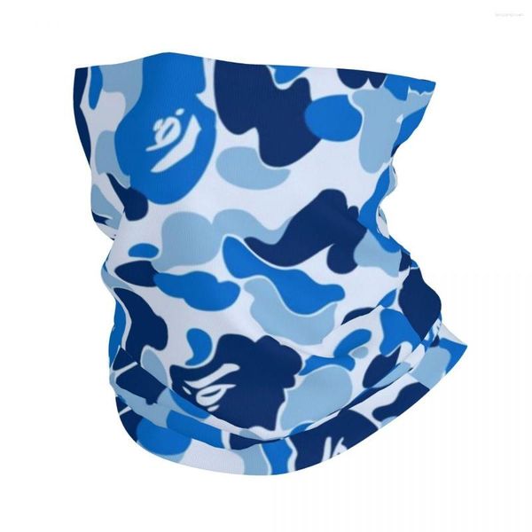 Bufandas militar camuflaje Bandana cuello polaina impreso abrigo bufanda cálido ciclismo deportes al aire libre para hombres mujeres adultos lavable