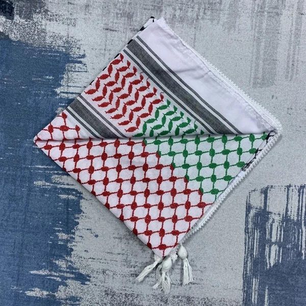 Foulards militaires Shemagh arabe Turban hommes Keffiyeh écharpe chapeaux musulmans