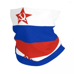 Sjaals het moderne communisme Rusland vlag de sociale bandana nekblazer balaclava's wrap sjaal scalf warme hoofdband rennen voor mannen vrouwen volwassen wasbaar