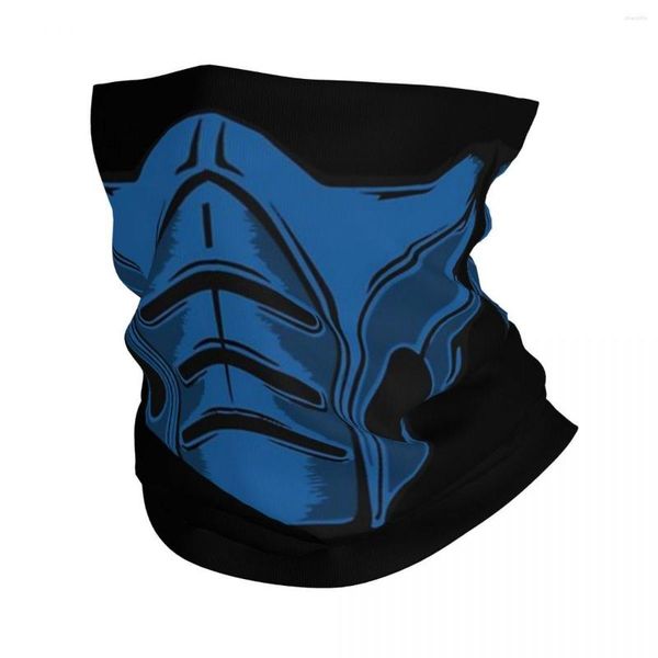 Écharpes Mortal Kombat Sub-Zero Bandana Cou Couverture Imprimé Masque Écharpe Multi-usage Cagoule Équitation Unisexe Adulte Coupe-Vent