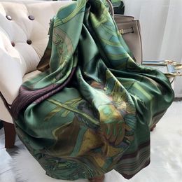 Sjaals moerbei-zozilk sjaal zijden handrol randen grote designer moerbei 140247T
