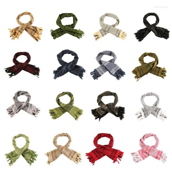 Écharpes à plusieurs usines de camouflage couleurs kerchief adolescents kffiyeh foulard écharpe religieuse