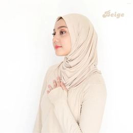 Sjaals moslim mode modale vrouwen headscarf zachte elastische dames tulband hoed vaste kleur ramadan hijab headwrap motork