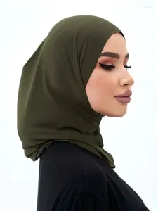 Sjaals Moslim Tulband Islamitische Vrouwen Hijab Arabische Hoofddoek Effen Kleur Lichtgewicht Sjaals