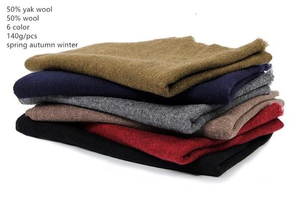 Foulards Naizaiga 50 yakwool laine usine sortie automne hiver femmes plaid châle wen écharpe chaude SN2 230921