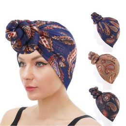 Sjaals nieuwe vrouwen paisley patroon katoen voile hoofd sjaal moslim hijab dames sjaal hoofdband geknoopte hoofddoek hoed kerchief banadanas j230428