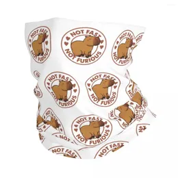 Foulards pas rapide furieux Capybara Bandana cache-cou imprimé Tobe Fonseca cagoules masque facial écharpe bandeau extérieur randonnée adulte