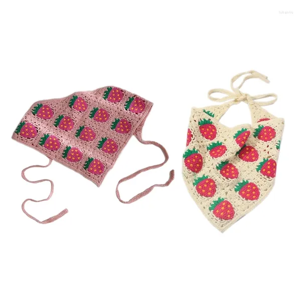 Foulards nouveauté femmes pour Triangle Bandanas Turban Crochet cheveux écharpe bandeau tricoté bandeau élasticité bande Headwr