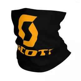 Foulards Orange Scotts Bike Logo Bandana Neck Gaiter Imprimé Balaclavas Masque Facial Écharpe Chaud Cyclisme Sports Unisexe Adulte Toutes Saisons