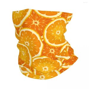 Sjaals sinaasappels Fruit Vegetable Bandana Neck Gaiter Gedrukte Balaclava's Gezichtsmasker SCRANF Multifunctionele hoofdband Running Allemaal seizoen