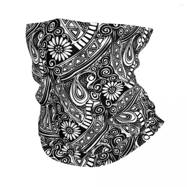 Craquins Paisley Chicano Bandana Style Neck Gaiter Imprimé Balaclavas Masque Masque Écharpe Multi-Use Band Running Windproof