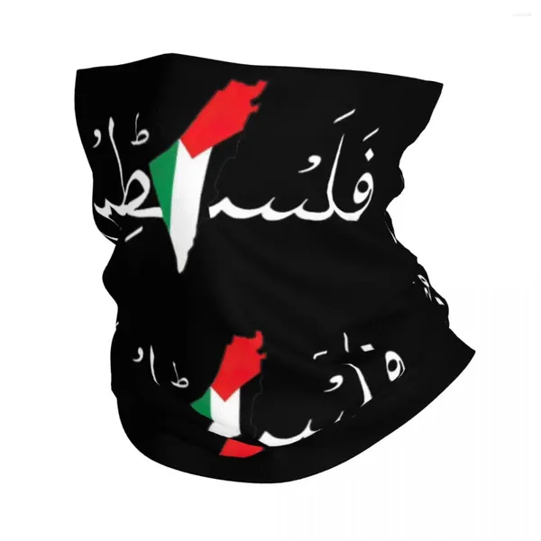 Foulards Palestine drapeau arabe Bandana cou couverture impression cagoules visage écharpe multi-usage bandeau équitation pour hommes adultes lavable