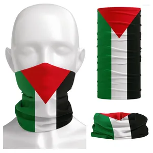 Sjaals Palestina Vlag Bandana Halsbeenkap Warmer Wandelen Kamperen Dames Buiten Hoofddoek Fietsen UV-bescherming Gezichtsmasker Heren Hoofdband