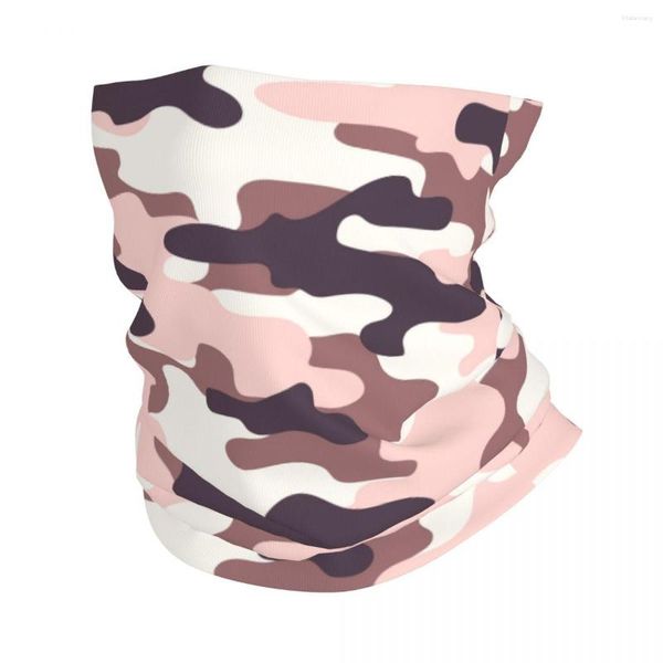 Écharpes Rose Militaire Camouflage Bandana Cache-Cou Camo Cagoules Masque Écharpe Chaud Chapeaux Randonnée Pour Hommes Femmes Adultes Toute La Saison