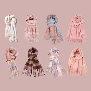 Foulards rose hiver pour femmes Pashmina Feel châles enveloppes robes de soirée grand chaud doux 231204