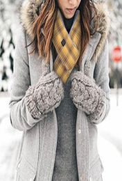 Écharpes plaid adultes chauffés écharpe simple couche de cou unisexe réchauffage d'hiver épaississement flexible hommes extérieurs femmes 9165442