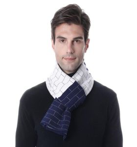 Craquins à carreaux Swets Swearf Cashmere Châle de laine chaude Long Blanc Blee bleu foncé noir Couleur gris gris 5442816