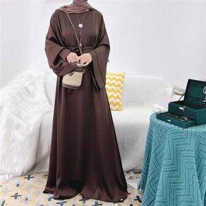 Sjaals gewoon abaya volledige lenght jurk moslim vrouwen bescheiden jurk islamitische kleding dubai saudi turky hijab robe casual outfits ramadan eid