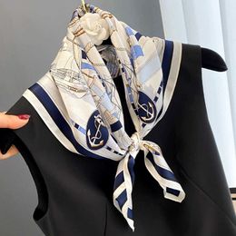 Sjaals Print Kerchief vier seizoenen populaire hoofdtCoth luxe vierkante zonnebrandcrème Shawls mode 70x70 cm zijden sjaals nieuwe streep kleine sjaal J230428