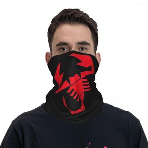 Foulards Rouge Abarth Scorpion Accessoires Bandana Cache-Cou Masque Écharpe Chaud Ride Bandeau Pour Hommes Femmes Respirant