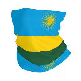 Sjaals Rwanda Vlag Bandana Nek Cover Bedrukte Wrap Sjaal Multifunctionele Fietsen Hardlopen Voor Mannen Vrouwen Volwassen Ademend