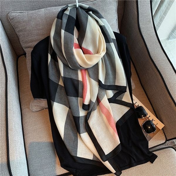 Foulards Écharpe Femmes Marque De Luxe Hiver Coton Hijab Tête Bandana Femme Foulard Pashmina Cheveux Bufanda Châles et Wraps 230821