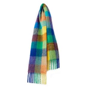 Sjaals sjaals wol kasjmier winter opoffer designer sjaal vrouwen type kleur geruite kwast geïmiteerde deken sjaals