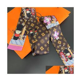 Foulards Foulards 16Style Desinger Sacs Accessoires Poignée en soie Gants Wraps Silencieux Portefeuille Sac à main Sac à main Femme Sac Paris Tote Lage Drop Deliv Dhek3 I6VP