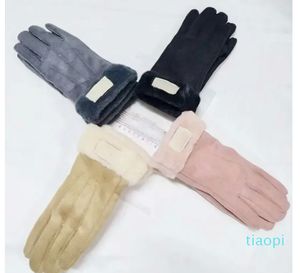 Conjuntos de bufandas Guantes de cinco dedos Guantes Diseñador de alta calidad Comercio exterior Nuevos hombres Montar a prueba de agua más terciopelo Térmico Fitness Motocicleta