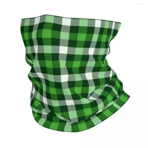 Echarpes Trèfle Feuille Vert Plaid Bandana Cache-Cou Imprimé Cagoules Wrap Echarpe Multi-usages Cyclisme Randonnée Unisexe Adulte Coupe-Vent