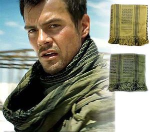 Foulards Shemagh Armée Foulard militaire à carreaux Keffiyeh Foulard Palestine Désert coton Musulman Hijab Épaissir Islamique Wrap bandana sq303 230302