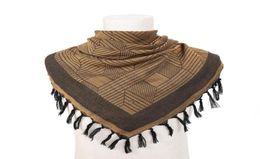 Foulards Shemagh écharpe tactique tactique de l'armée foulards du désert hommes arabes femmes vent militaire coupe-vent randonnée Keffiyeh tête cou écharpe S5902998