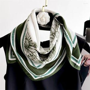 Bufandas bufanda de seda 65 65cm cabello cabello cabello
