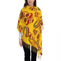 Foulards Crâne Et Sombrero Jour Des Morts Châles Wraps Pour Robes De Soirée Womens Dressy Wear