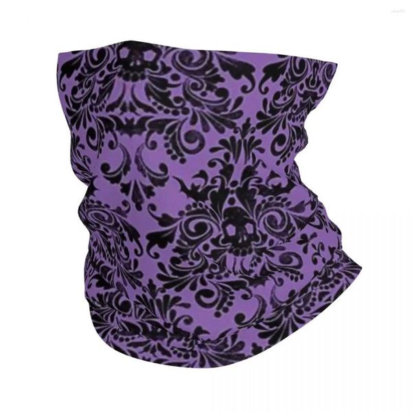 Foulards motif crâne Halloween Bandana cou guêtre imprimé écharpe magique chaud chapeaux course unisexe adulte hiver