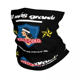 Sjaals Social Y Deportivo Colo-Colo Bandana Halsbeenkap Campeon DE Chili Voetbal Magic Sjaal Warm gezichtsmasker Fietsen Voor Heren Ademend