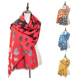 Foulards couleur unie imitation simple cheveux suspendus écharpe de mode femmes long châle câble tricot chapeaux foulards en soie pour