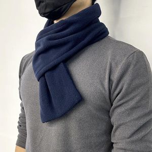 Foulards Solide Polaire Polaire Croix Écharpe Pour Hommes Femmes Hiver Chaud Doux Foulard Femelle Mâle Chaud Col Col