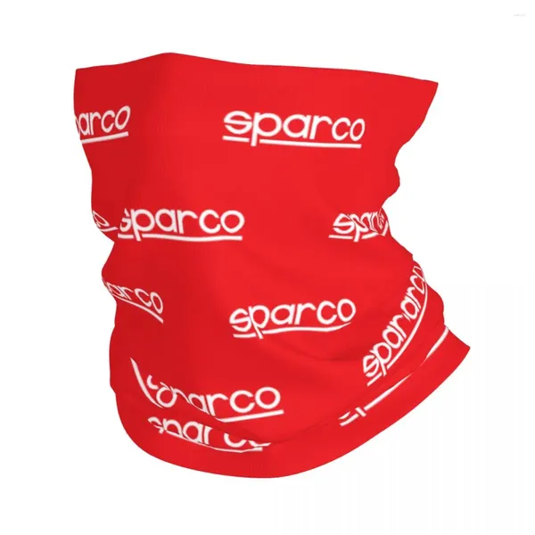 Foulards SPARCO Bandana Neck Gaiter Car Racing Club Masque Écharpe Multifonctionnel Cyclisme Sports de Plein Air Unisexe Adulte Respirant