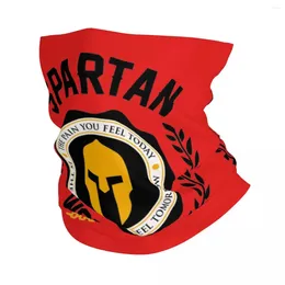 Écharrés Sparta Spartan Workout Motivation Bandana Couvre Couvrette BALACLAVAS MASCHE MASQUE Écharouche multifonctionnelle Couvrant l'unisexe adulte