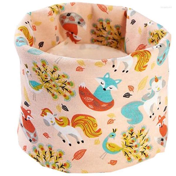 Bufandas Primavera Otoño Niños Bufanda 40 20 Cm Niños Niño Algodón Niños Niñas O Anillo Collar Cuello BufandaBufandas Rona22