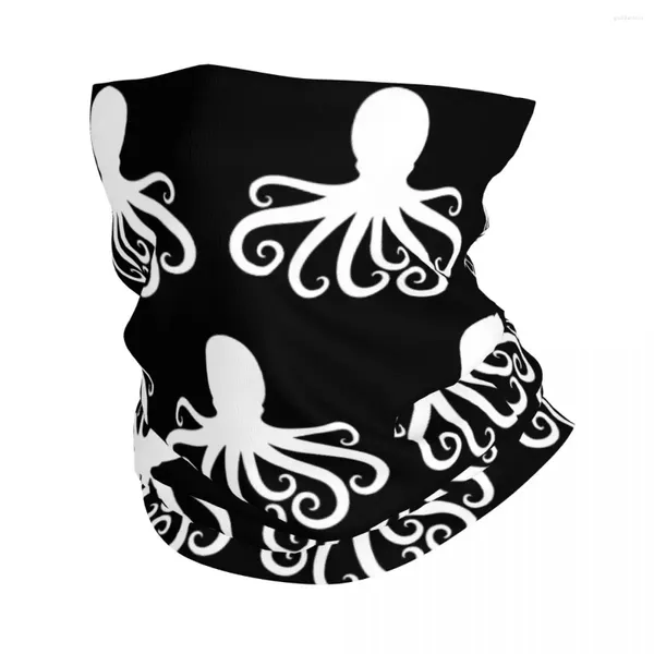 Bufandas Pulpo fuerte Bandana Cubierta para el cuello Tentáculos Calamar Cthulhu Pasamontañas Abrigo Bufanda Multiuso Ciclismo Montar para hombres Mujeres Adultos