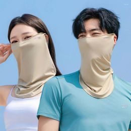 Crafesse de protection solaire Masque en soie d'été Soucion de pêche multifonctionnel Bouclier de crème solaire Veil cycliste