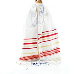 Sjaals Tallit Gebedssjaal Israël 55x180cm Polyester Talit Ritszak Tallis Israëlische Biddende Sjaals Priez Wraps Talis6994245