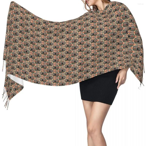 Bufandas Borla Bufanda Grande 196 68cm Pashmina Invierno Cálido Mantón Abrigo Bufanda Mujer Guitarras Mexicanas Cachemira